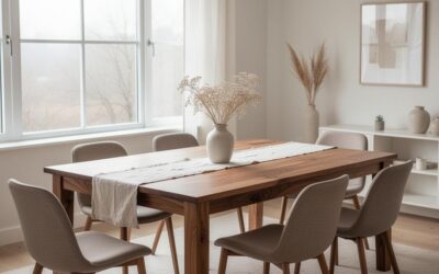 Comment choisir la table de salle à manger extensible idéale pour votre espace
